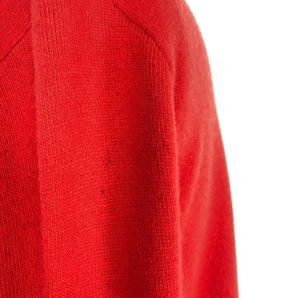 J.Crew Map of France Wool Cashmere Cardigan Red - Picture 8 of 8